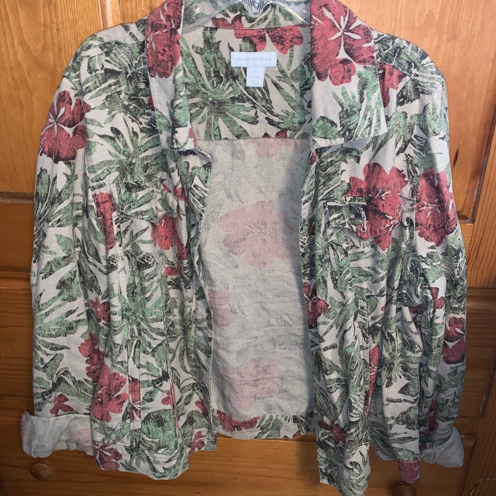 Floral jacket